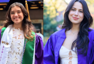 Filhas de Sandra Annenberg e Claudia Raia se formam na mesma universidade