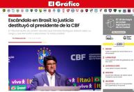 "Escândalo": imprensa internacional reage ao afastamento de Ednaldo da CBF
