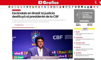 Imprensa internacional repercute afastamento de Ednaldo Rodrigues da presidência da CBF
