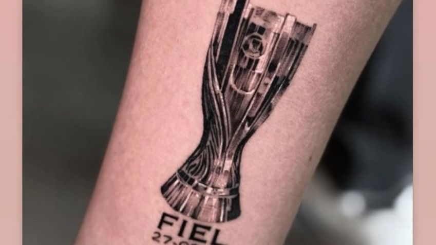 Nova tatuagem de Emiliano Díaz • Reprodução