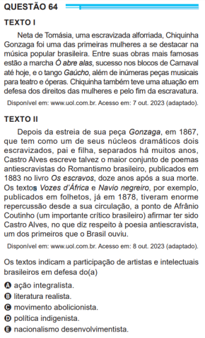 Questão correta é a • Reprodução