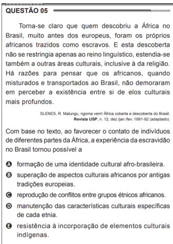 Questão correta é a • Reprodução