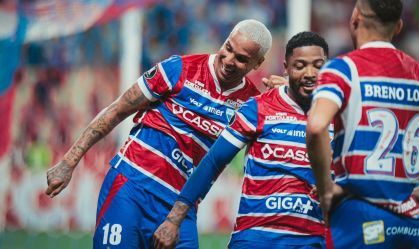 Fortaleza 4 x 0 Colo-Colo: veja os gols da vitória pela Libertadores