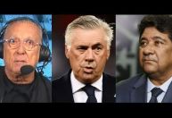 Galvão Bueno faz alerta sobre Ancelotti na Seleção: "E se o Ednaldo cair?"