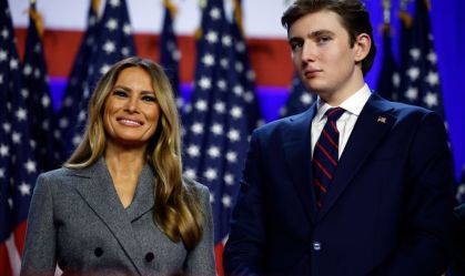 Filho de Trump não se candidatou a Harvard, diz escritório da primeira-dama