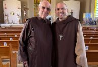 Padre Júlio Lancellotti visita Frei Gilson: “Estamos unidos”