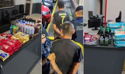Dupla é presa após furtar supermercado em Santos
