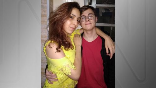 Isabela Matias e o ator Rafael Miguel, morto em 2019