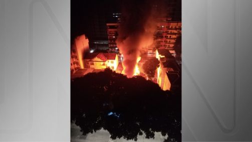 Incêndio em escola no Rio de Janeiro