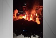 Vídeo: Incêndio destrói escola municipal na Tijuca, no Rio