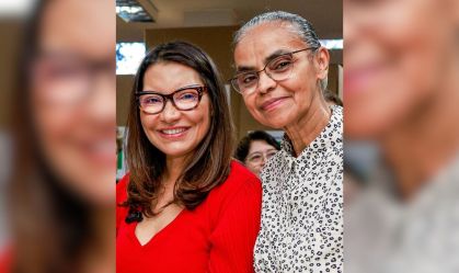 Janja e Marina Silva