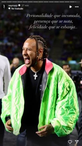 Neymar ironiza nas redes sociais após ida à final da Kings League • Reprodução / Neymar