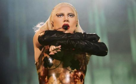 Lady Gaga durante apresentação