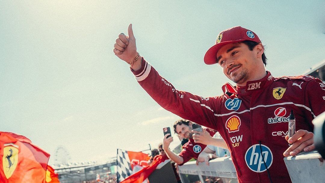 Charles Leclerc, piloto da Ferrari
