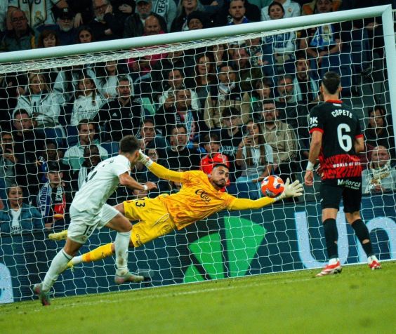 Leo Román, goleiro do Mallorca, foi o grande destaque da partida • Divulgação/Mallorca