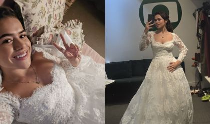 Maisa mostra personagem de "Garota do Momento" de noiva: "Um dia serei eu"