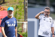 Pressionados no Z4, Grêmio e Santos duelam na estreia de Mano na Arena