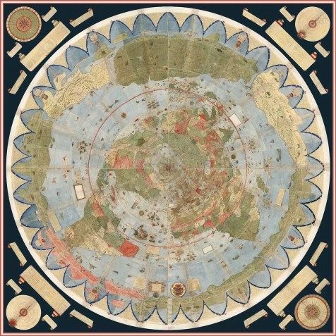 Mapa Urbano Monte foi criado em 1587 • Divulgação