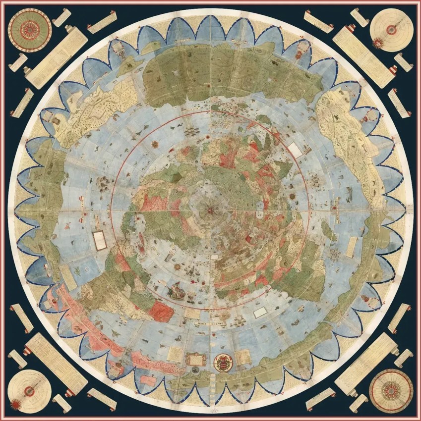 Mapa Urbano Monte foi criado em 1587 • Divulgação