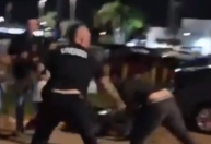 Vídeo: Segurança do Vasco agride torcedor em protesto