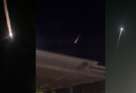 Bola de fogo vista no céu do Brasil pode ser foguete da Space X