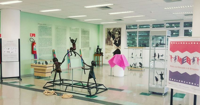 Museu da Educação e do Brinquedo está localizado dentro do campus São Paulo da USP • Divulgação/MEB FEUSP