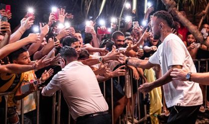 Neymar está relacionado para duelo entre CRB e Santos pela Copa do Brasil