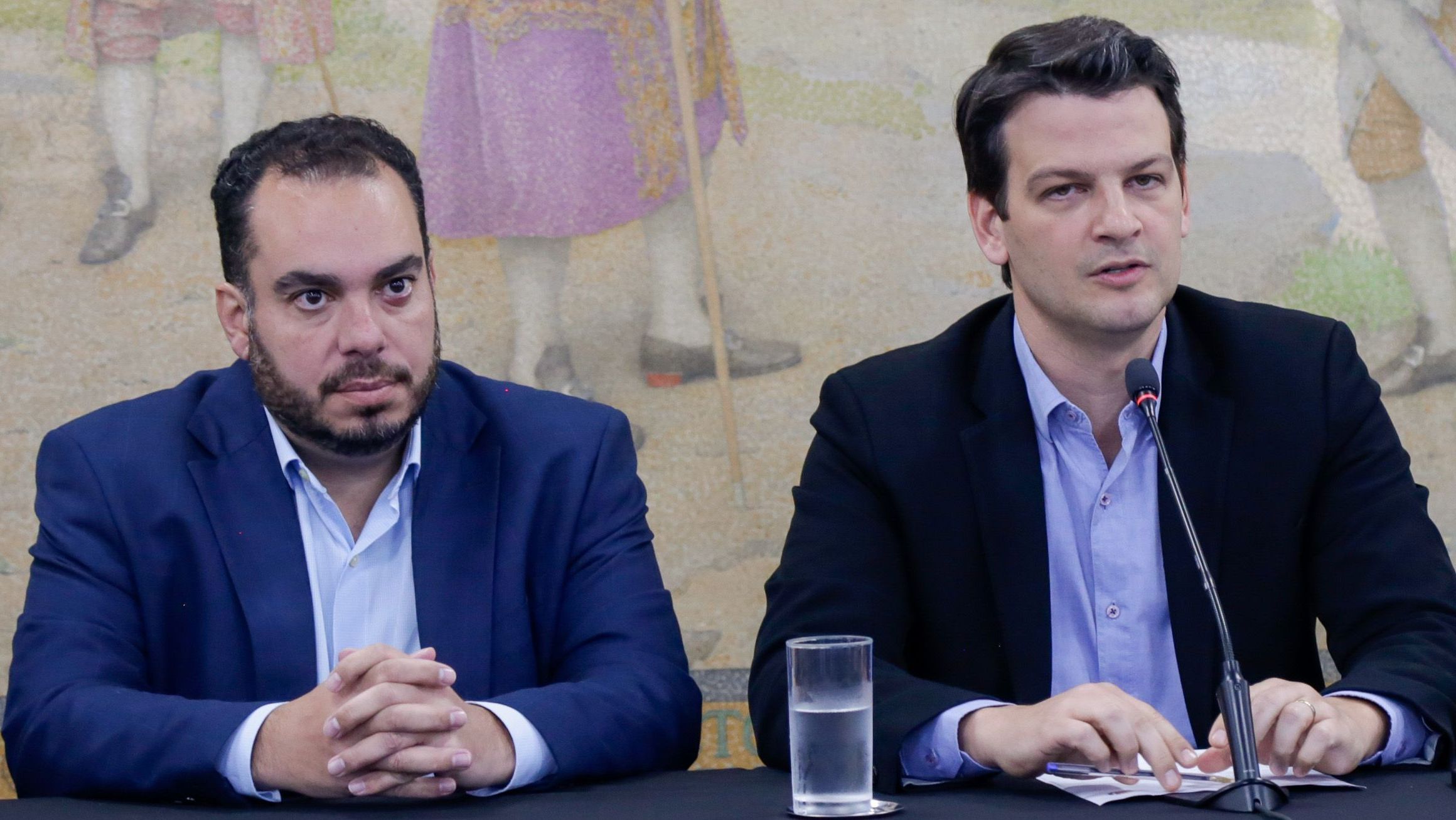 Paulo Martins (à esquerda) e Eduardo Pimentel (à direita)