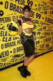 Pepita chega para o show de Lady Gaga em Copacabana, no Rio de Janeiro