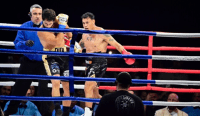 Duda Nagle é derrotado por Popó em estreia no boxe no Fight Music Show