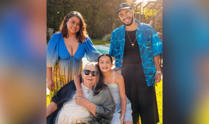 Preta Gil com mãe filho e neta no Dia das Mães