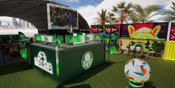 Projeto da Casa Palmeiras em Miami, nos Estados Unidos