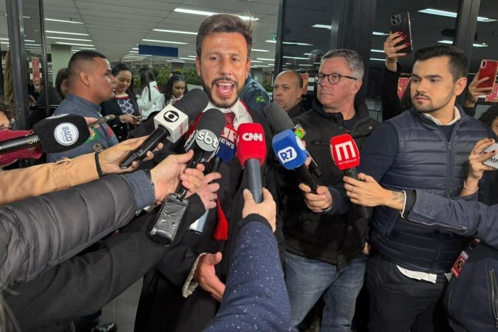 Promotor Thiago Marin, que atuou no julgamento de Paulo Cupertino • Rafael Saldanha/CNN