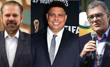 Reinaldo Carneiro Bastos, Ronaldo Fenômeno e Fernando Sarney são possíveis candidatos à presidência da CBF