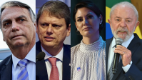 Lula perde para Bolsonaro, Tarcísio e Michelle em segundo turno, diz Atlas