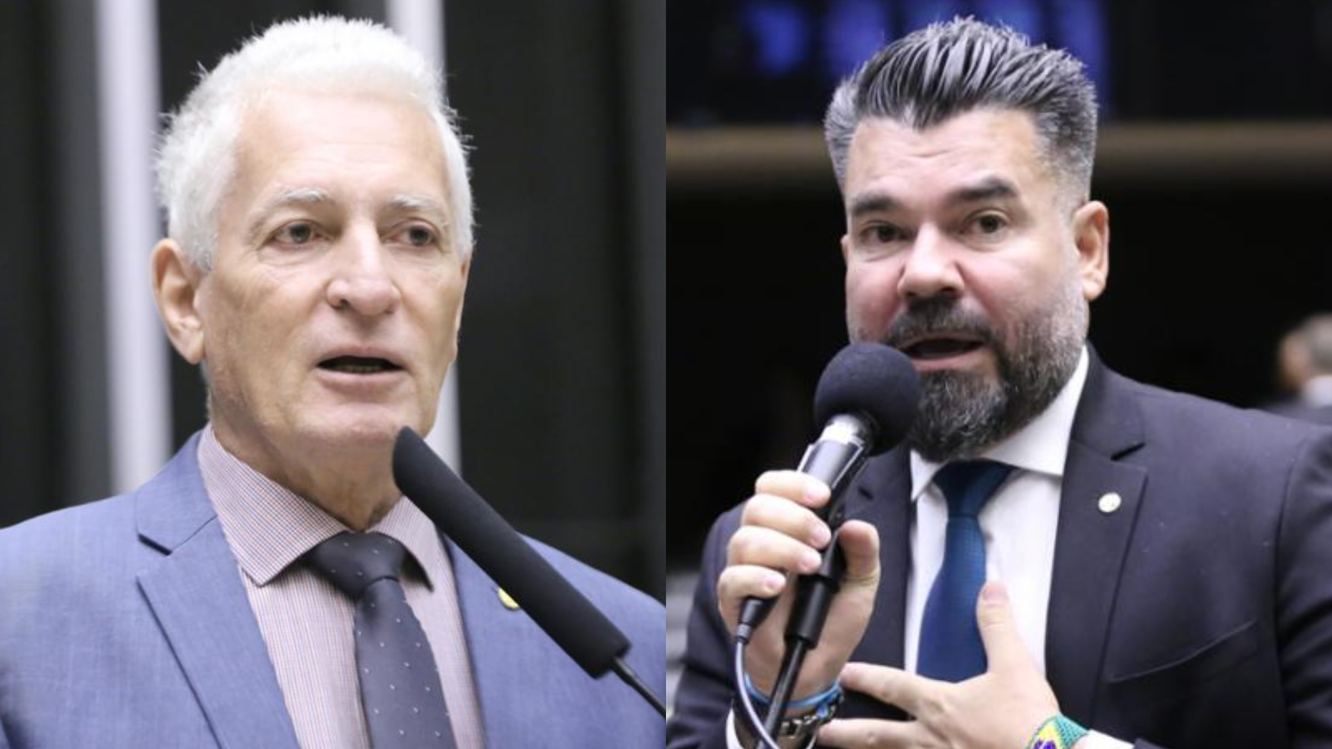 Rogério Correia e Delegado Caveira