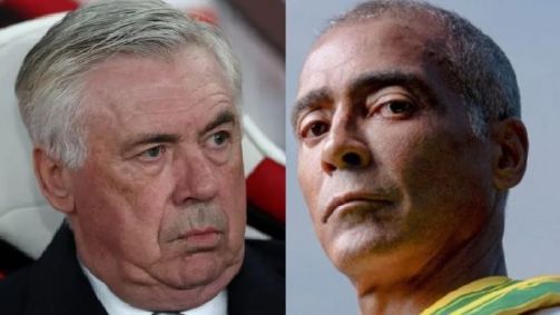 Romário se pronuncia sobre chegada de Ancelotti à Seleção Brasileira