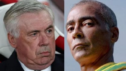 Romário se pronuncia sobre chegada de Ancelotti à Seleção Brasileira