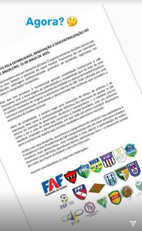 Ronaldo Fenômeno se manifesta pela primeira vez desde o afastamento de Ednaldo Rodrigues da CBF • Reprodução