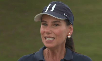 Silvia Costa, no The Golf Brasil