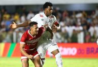 Brazão salva no fim, e Santos empata com CRB na Copa do Brasil