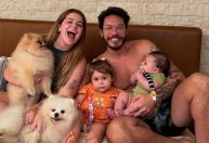 Eliezer atualiza estado de saúde de Viih Tube e filhos