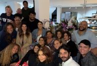 Preta Gil reúne amigos e familiares antes de seguir com tratamento nos EUA
