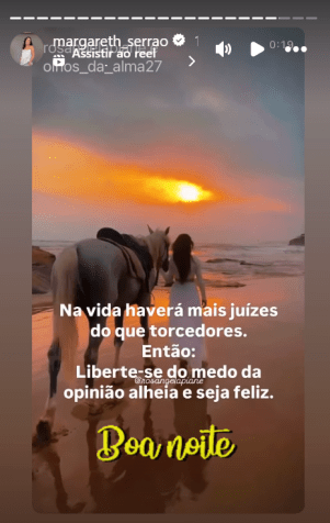 • Instagram/Margareth Serrão