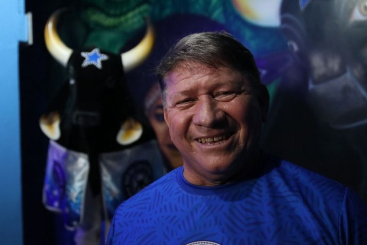Alcides José, o Lourinho, dono de um bar temático do Boi Caprichoso • Arthur Castro/Secom-AM