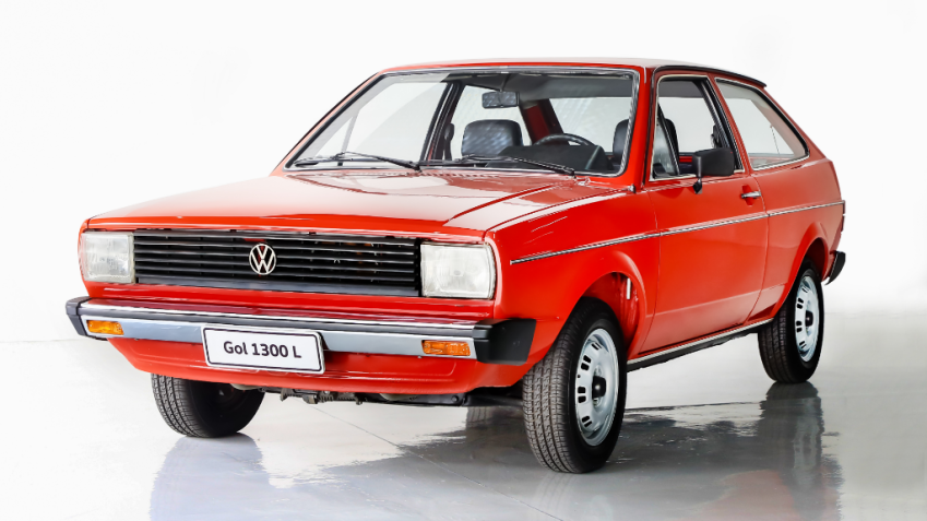 O Volkswagen Gol se posicionava entre a Brasília e o Passat • Volkswagen/Divulgação