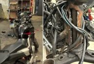 Polícia descobre desmanche de motos furtadas em loja no centro de SP