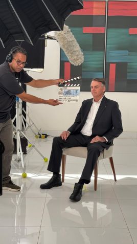 Ex-presidente Jair Bolsonaro (PL) • Divulgação