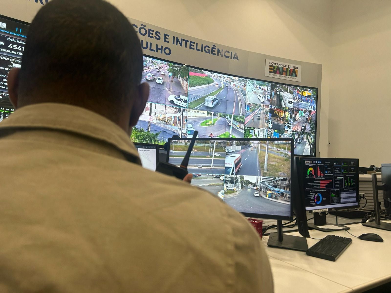 Imagem de destaque do post: Bahia ultrapassa 900 prisões através do reconhecimento facial este ano
