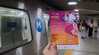 No Rio, passageiros do metrô recebem 2.500 livros em ação da Bienal